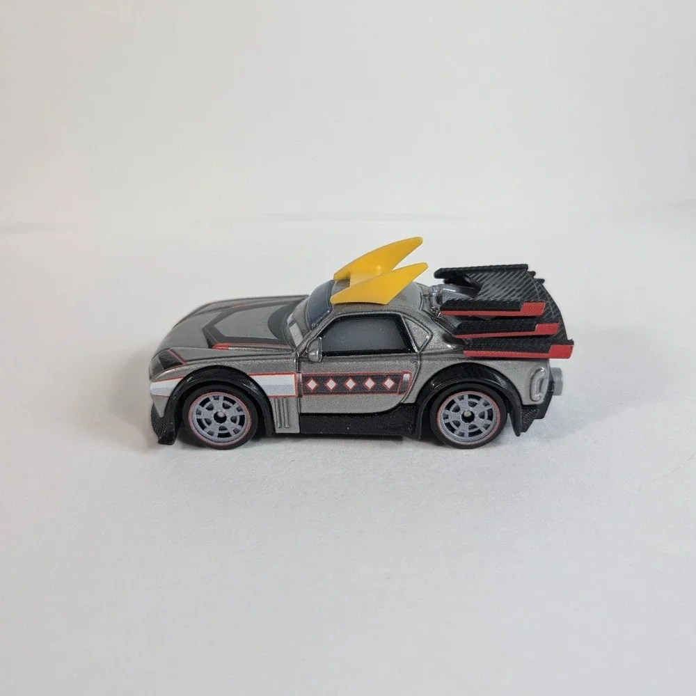 Disney Pixar Cars Mattel Kabuto Silver Diecast Tuner Car 1:55 Scale P07A